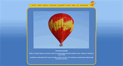 Desktop Screenshot of kuumailmapallo.com