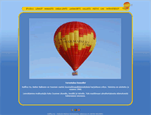Tablet Screenshot of kuumailmapallo.com